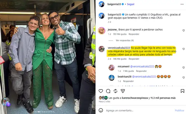 Mamá de Alejandra Baigorria explica por qué no llegó a evento de su hija. Mamá de Alejandra Baigorria explica por qué no llegó a evento de su hija.