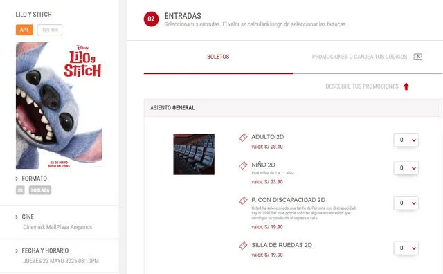 Estreno Lilo y Stitch en Perú: Precios de las entradas en Cinemark Estreno Lilo y Stitch en Perú: Precios de las entradas en Cinemark