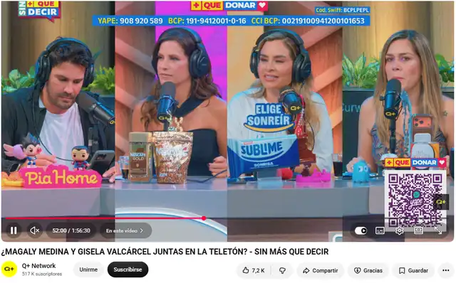 María Pía Copello revela decisión de Magaly Medina. María Pía Copello revela decisión de Magaly Medina.