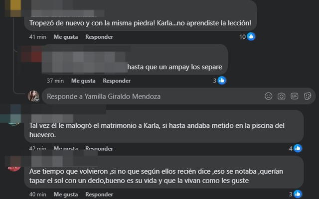 Karla Tarazona y Christian Domínguez volvieron y usuarios reaccionaron de inmediato en Facebook   