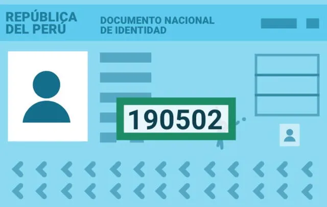  Conoce el número de ubigeo en el DNI azul.