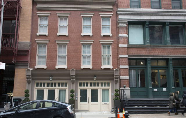 Así luce la fachada de la casa de Taylor Swift en Nueva York. Fuente: Difusión   