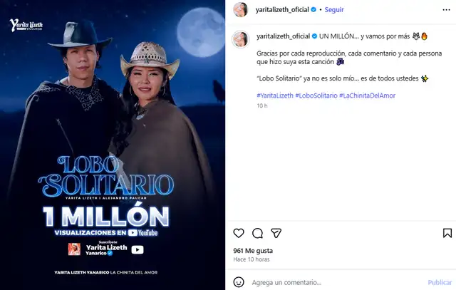 Yarita Lizeth se emocionar al celebrar logro.
