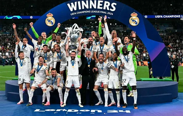 Real Madrid logró llevarse la 'orejona' en la Champions 2024
