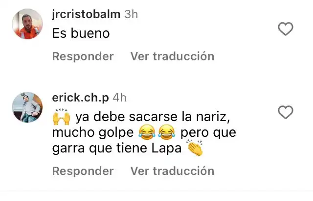 Así reaccionaron usuarios al ver la falta contra Gianluca Lapadula   