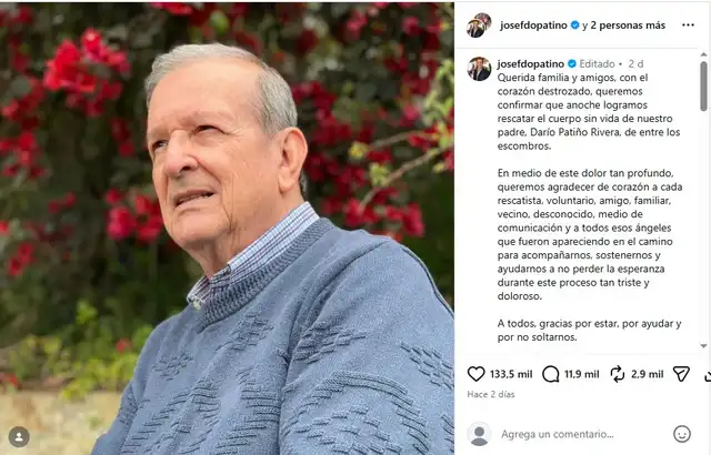 ¡TRAGEDIA! Famoso conductor de TV HALLA SIN VIDA a su papá tras terremoto de 7.4 en Colombia ¡TRAGEDIA! Famoso conductor de TV HALLA SIN VIDA a su papá tras terremoto de 7.4 en Colombia