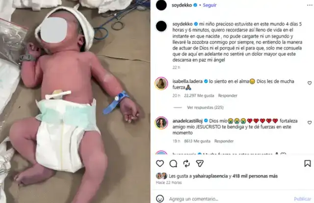 Isabella Ladera y Hugo García reciben trágica noticia sobre bebé recién nacido y quedan devastados