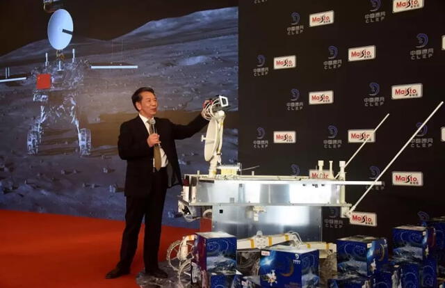  Wu Weiren, diseñador jefe del Programa de Exploración Lunar de China. Crédito: Forbes AR   