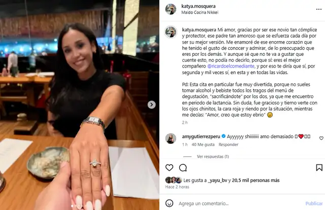 Ricardo Mendoza se vuelve a comprometer con la madre de su hijo.