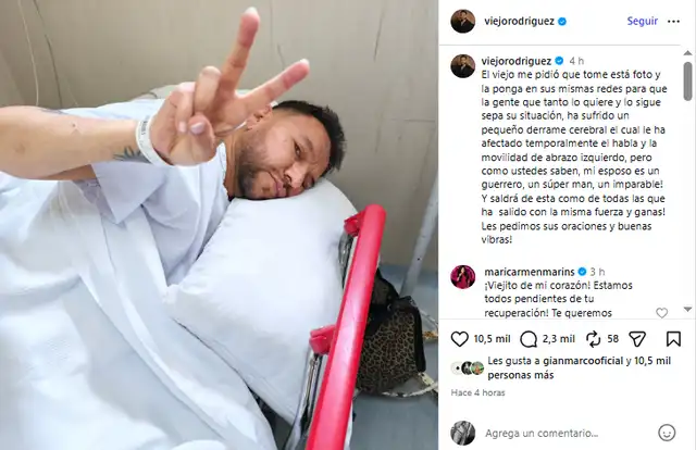 Jesús 'El Viejo' Rodríguez se sincera sobre su estado de salud.