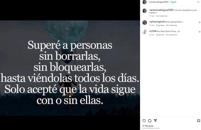 Instagram Carmen Rodríguez   