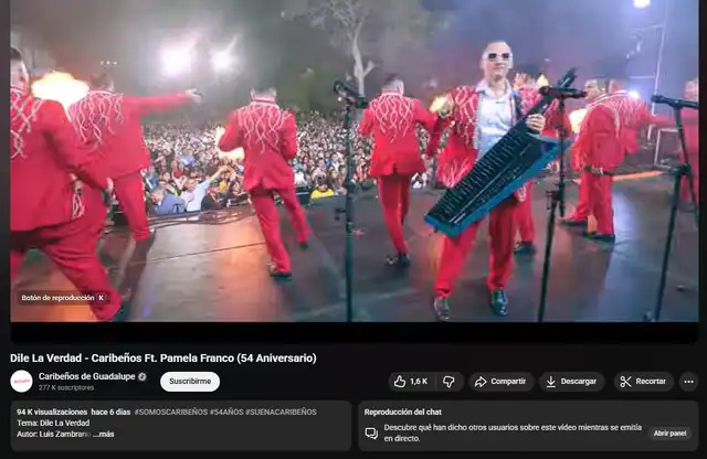 Pamela López destrona a la nueva canción de Pamela Franco Pamela López destrona a la nueva canción de Pamela Franco