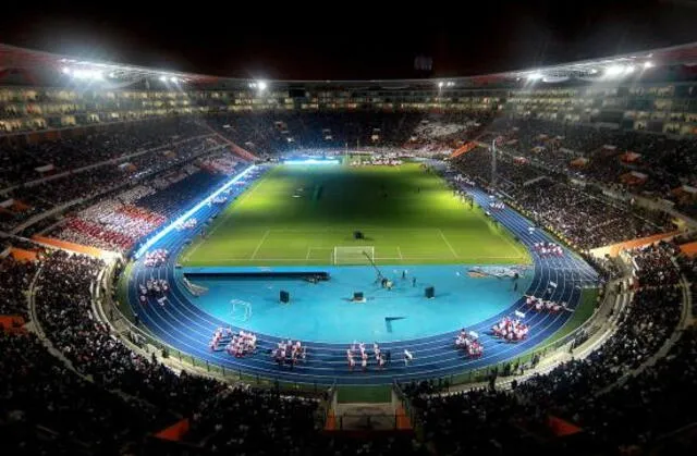 Capacidad del Estadio Nacional.