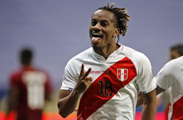  El extremo peruano André Carrillo fichó con Sport Club Corinthians de Brasil | AFP   