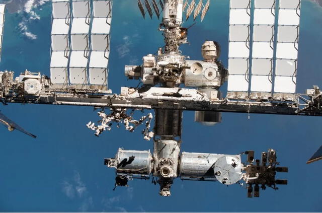  El paso de la Estación Espacial solo dura 11 minutos. Crédito: Captura de Infobae   
