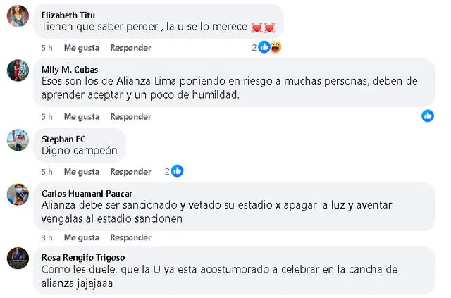 Así reaccionaron algunos hinchas en redes sociales tras los hechos en Matute   