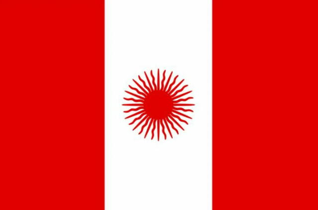  Tercera modificación a la bandera peruana. Crédito: Captura Infobae   