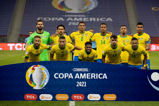 El once más caro de la Copa América 2021. | FUENTE: CBF.   