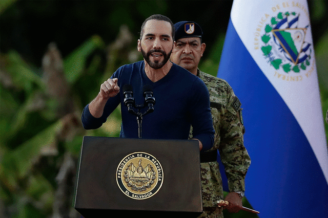 Nayib Bukele, presidente de El Salvador.