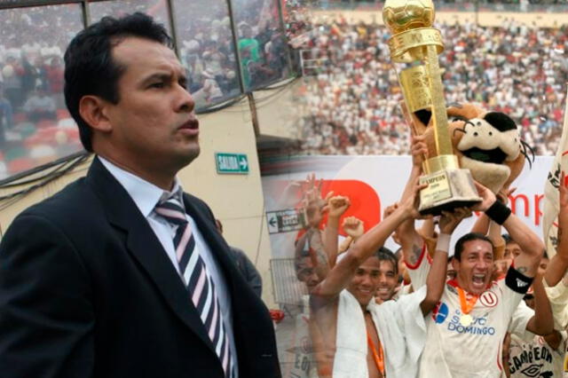 Juan Reynoso sacó campeón a la U en el 2009. | FUENTE: Composición El Popular.   