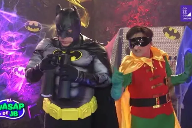 Felpudini junto a JB en el cancelado 'Wasap de JB' haciendo el sketch de 'Batman y Robín'. (Foto: Captura Web)   