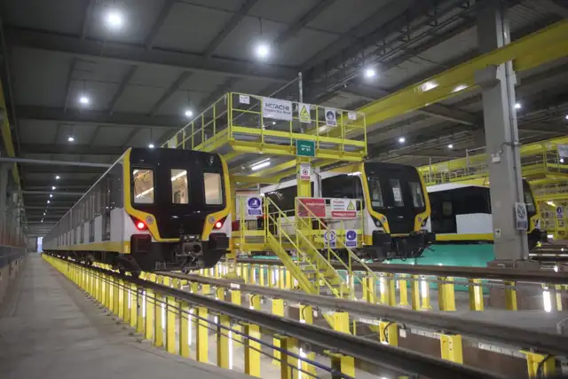 La Línea 2 del Metro de Lima está en un avance del 50 %.   
