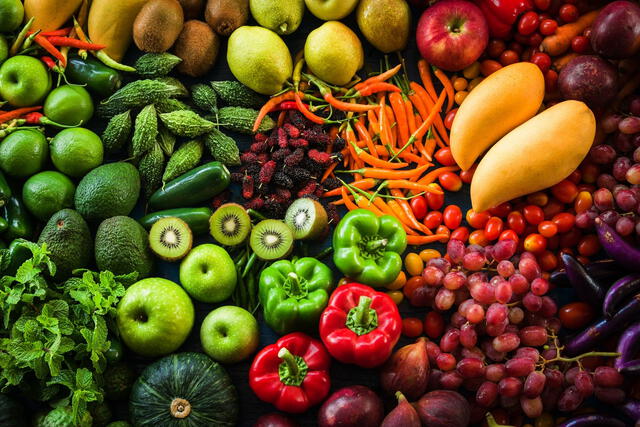 color de los alimentos color de los alimentos