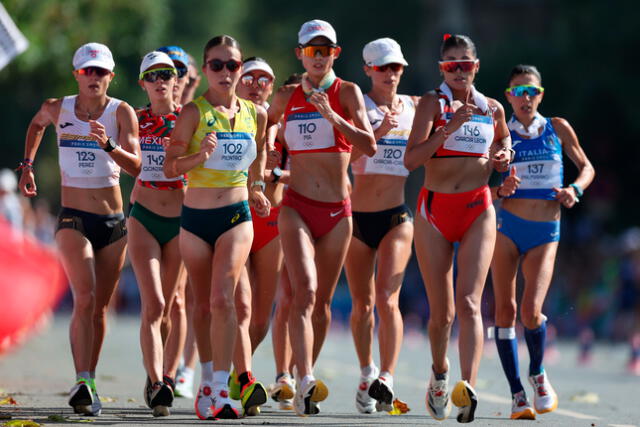 Kimberly García terminó en el puesto 1 en su primera vuelta.   