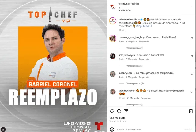 ‘Top Chef VIP' capítulo 8 temporada 3 por Telemundo: Hora, fecha y guía completa del ESTRENO en vivo