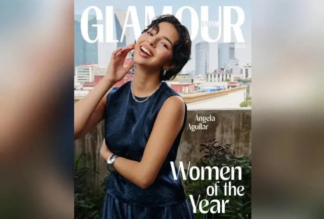 Angela Aguilar fue electa como Mujer del Año 2024 de la revista Glamour.