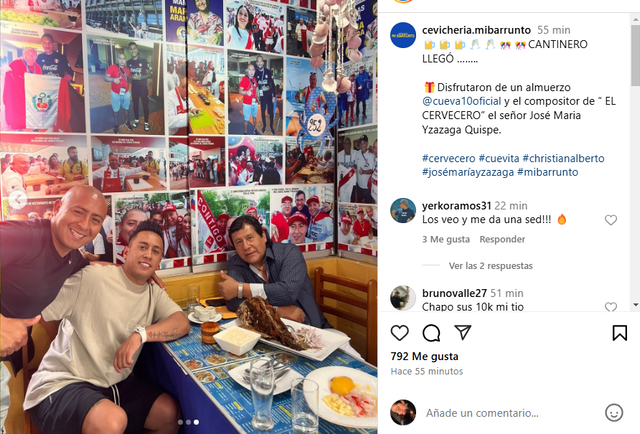 Christian Cueva tiene GRAN ENCUENTRO con autor de 'El Cervecero'.