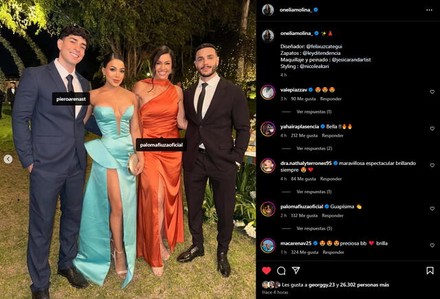 Onelia Molina ignoró a Mario Irivarren y no lo etiquetó en fotos de la boda. Onelia Molina ignoró a Mario Irivarren y no lo etiquetó en fotos de la boda.