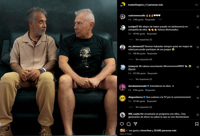 Raúl Romero y Roger del Águila reaparecen juntos y emocionan a sus seguidores Raúl Romero y Roger del Águila reaparecen juntos y emocionan a sus seguidores