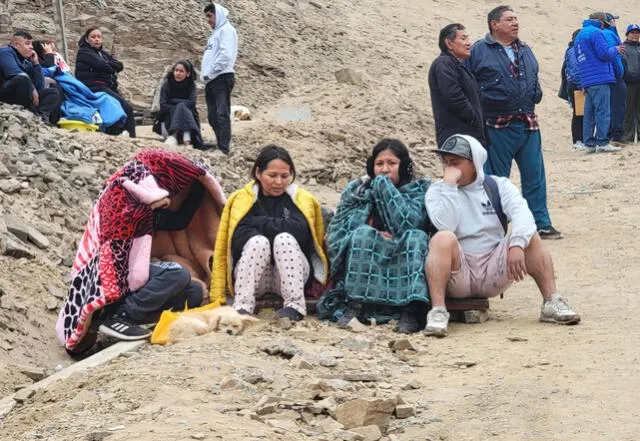 Son 14 las familias afectadas que han quedado en la calle tras el incendio en Ventanilla.