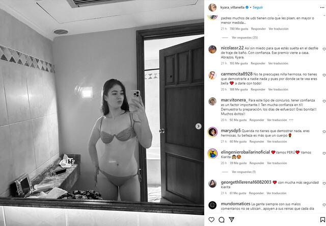 Kyara Villanella cuadra a sus críticos y recibe respaldo tras lucir en bikini.