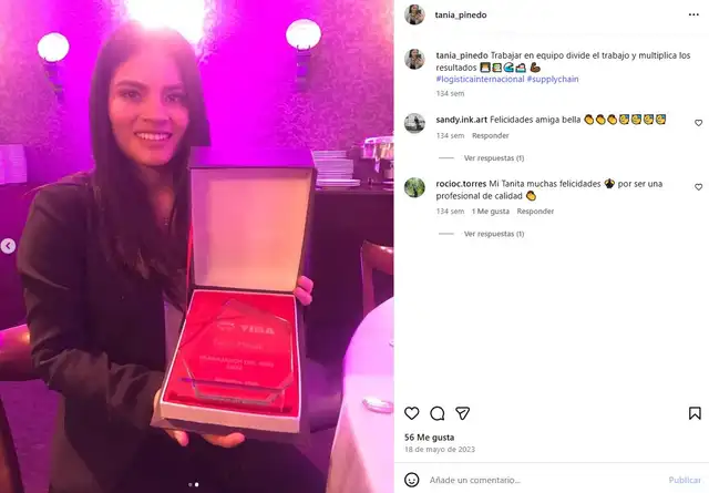 Tania Pinedo, novia de Lis Padilla. Tania Pinedo, novia de Lis Padilla.