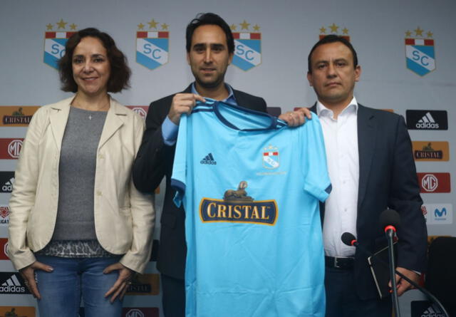 Joel Raffo, presidente del club Sporting Cristal