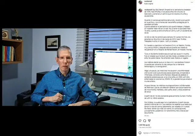  El fatal accidente de Raúl Benoit 