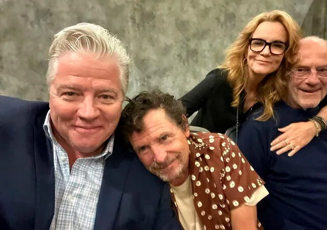 Este fue el emotivo reencuentro de los actores de Volver al Futuro 38 años después de su estreno en cines.