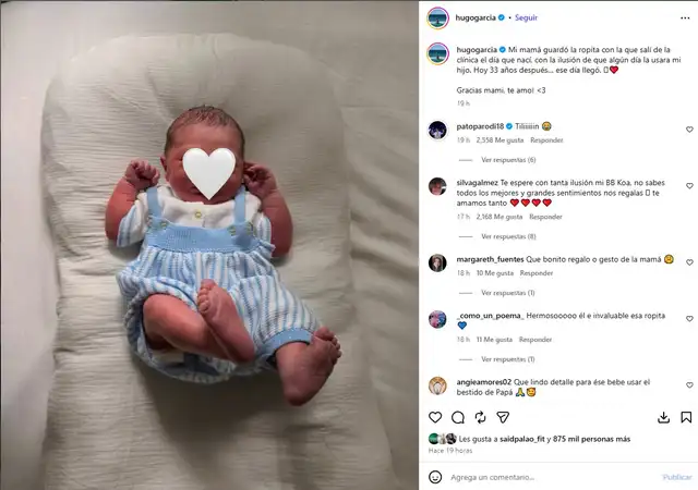 ¡PARA LLORAR DE LA EMOCIÓN! Mamá de Hugo García sorprende con EMOTIVO regalo para Koa que guardó en secreto por 33 años