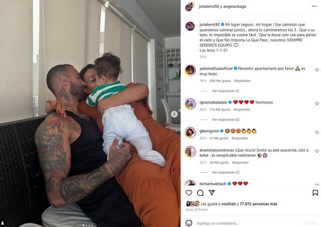 Jota Benz regresa al Perú y RESPALDA a Angie Arizaga tras separación de sus padres Jota Benz regresa al Perú y RESPALDA a Angie Arizaga tras separación de sus padres