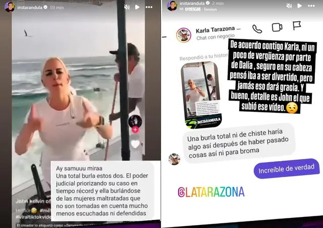 Último video de Dalia Durán y John Kelvin genera indignación en redes sociales Último video de Dalia Durán y John Kelvin genera indignación en redes sociales