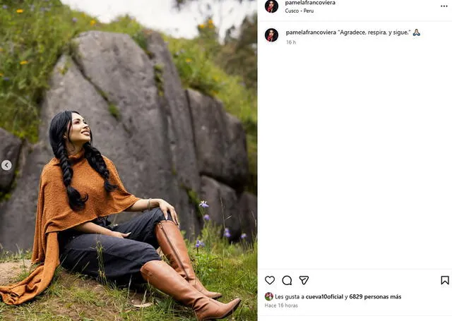 Pamela Franco compartió inesperado mensaje en sus redes sociales. Pamela Franco compartió inesperado mensaje en sus redes sociales.