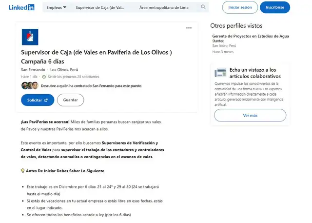 <strong> San Ferando ofrece trabajo en sus paviferias</strong> <strong> San Ferando ofrece trabajo en sus paviferias</strong>
