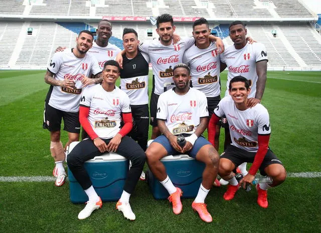 La alegría de la selección peruana, sumada también la presión por ganar, hace que el grupo esté unido. | FUENTE: FPF.   