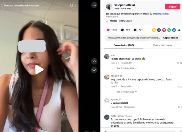 Hija de Tula Rodríguez sorprende con publicación.