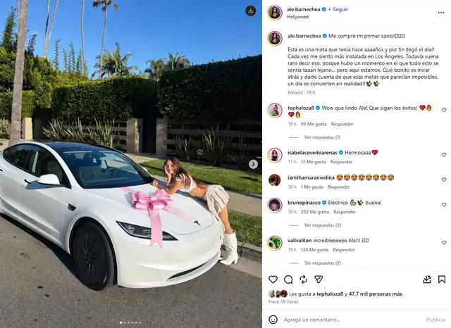 ¡Se da la gran vida! Recordada actriz de ‘De vuelta al barrio’ SORPRENDE al comprarse lujoso auto tras mudarse a EE. UU. ¡Se da la gran vida! Recordada actriz de ‘De vuelta al barrio’ SORPRENDE al comprarse lujoso auto tras mudarse a EE. UU.