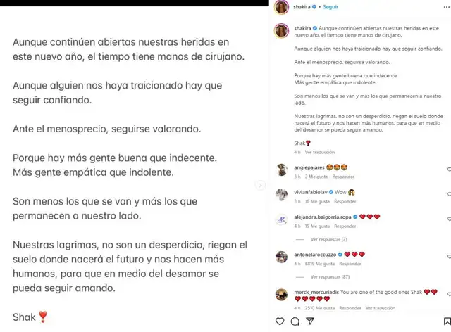 Autor: Shakira Instagram Autor: Shakira Instagram