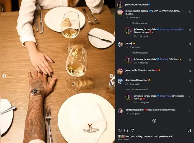 ¿Jefferson Farfán se casó con Xiomy Kanashiro? Esta fotografía encendió las alarmas.