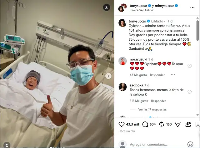 Tony Succar PREOCUPA al revelar el estado de SALUD de uno de los miembros más QUERIDOS de su familia: “Sé que muy pronto...” Tony Succar PREOCUPA al revelar el estado de SALUD de uno de los miembros más QUERIDOS de su familia: “Sé que muy pronto...”
